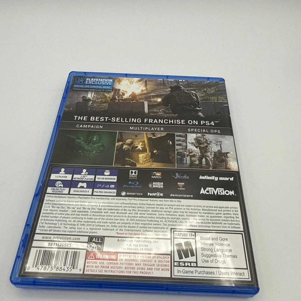 SONY CALL OF DUTY MODERN WARFARE - PLAYSTATION 4